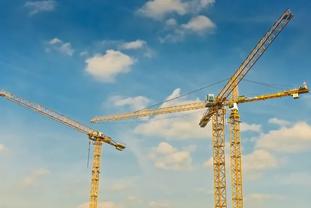 cranes, building, to build, construction site, construction crane, heaven, construction work, machine, housebuilding, technology, load crane, lift loads, crane boom, construction machine, driver's cab, construction cranes, blue, boom, high, nature, construction, work, crane, load lifter, shell, clouds, building construction, heavy load, working machine, architecture, hydraulics, to lift, assembly, production, manufacture, creation, craft. Loans by industry examples worth copying, and why