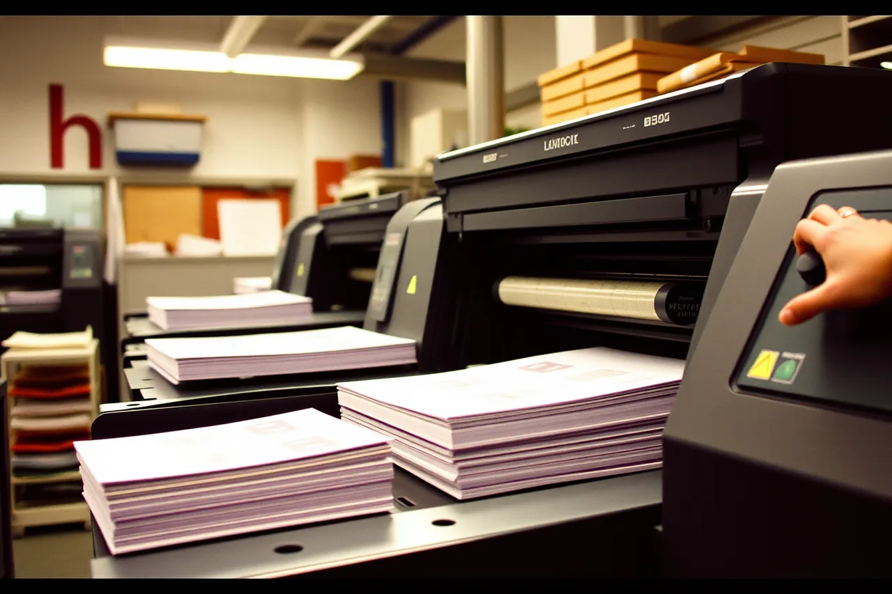 Digital press running in a small print shop (Equipment financing review beyond the obvious, updated for 2027)